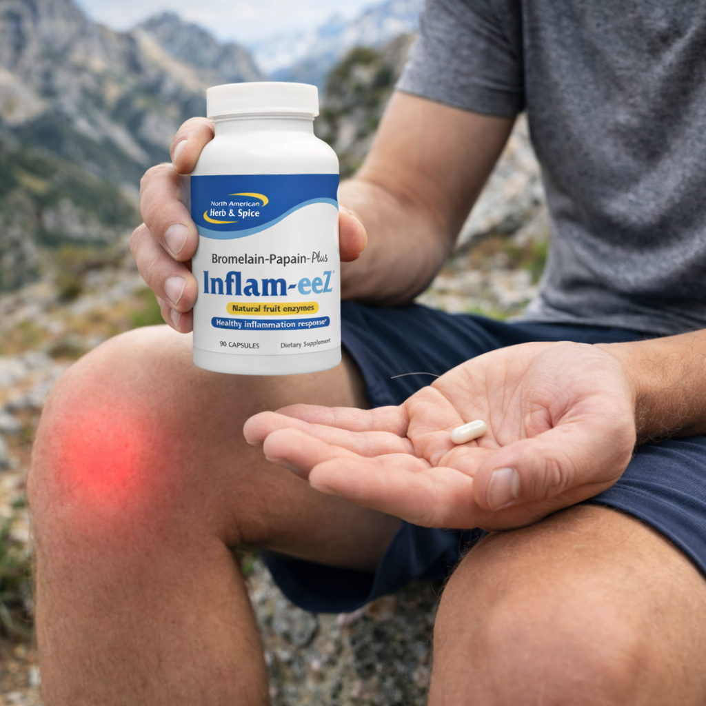 North American Herb & Spice Inflam-eeZ capsules.
